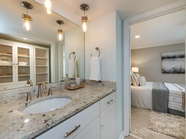 1708 Roxborough Rd Unit C, Charlotte, NC 28211 - ensuite bathroom featuring vanity