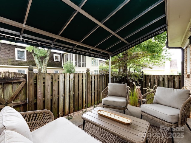 1708 Roxborough Rd Unit C, Charlotte, NC 28211 - view of patio