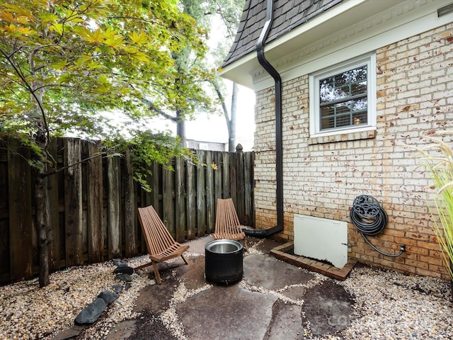 1708 Roxborough Rd Unit C, Charlotte, NC 28211 - view of patio / terrace