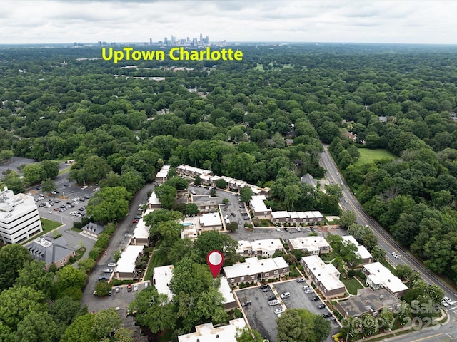 1708 Roxborough Rd Unit C, Charlotte, NC 28211 - bird's eye view of a forest