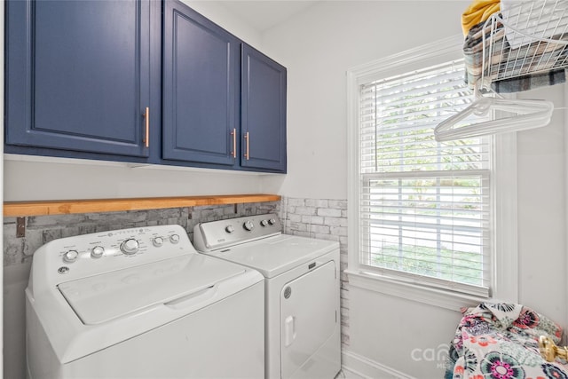 1069 Westlake Dr, Kannapolis, NC 28081 - washroom featuring separate washer and dryer and cabinet space