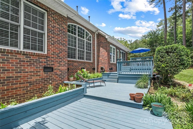 1069 Westlake Dr, Kannapolis, NC 28081 - view of deck