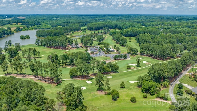1069 Westlake Dr, Kannapolis, NC 28081 - aerial overview of property's location featuring a large body of water and a golf club
