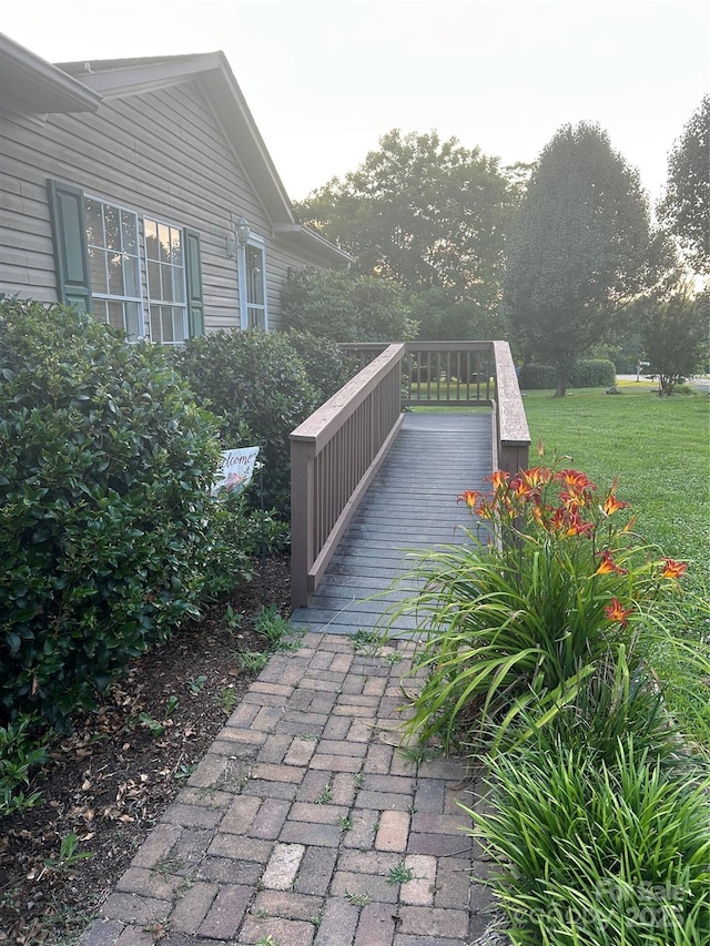 117 Haystack Ln, Olin, NC 28660 - view of patio / terrace