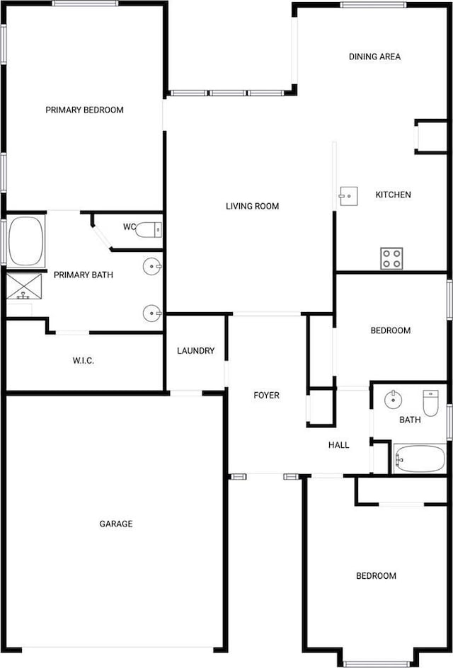 13419 Morgan Lee Ave, Charlotte, NC 28213 - view of property floor plan