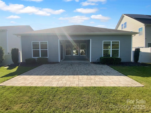 13419 Morgan Lee Ave, Charlotte, NC 28213 - rear view of house featuring a patio area