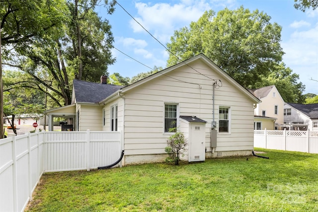 1210 Jackson Rd, Gastonia, NC 28052 - back of house featuring a shingled roof