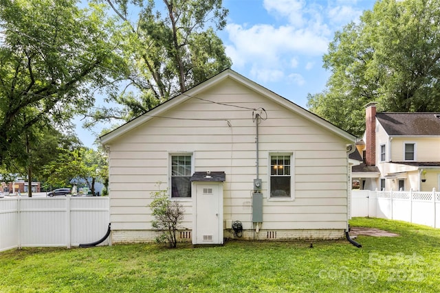 1210 Jackson Rd, Gastonia, NC 28052 - rear view of house