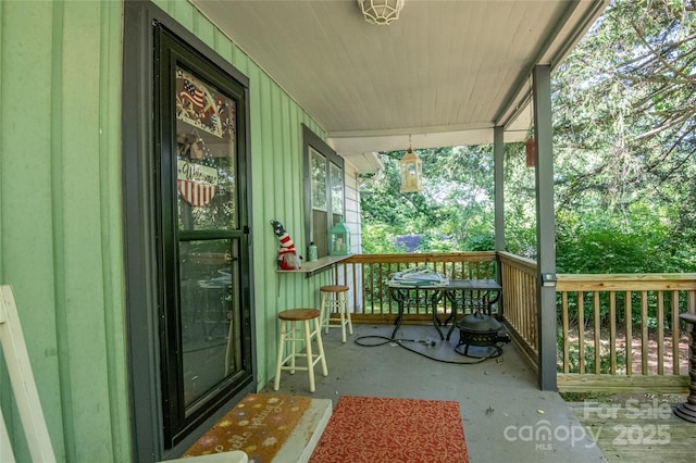 47 Campground Rd, Asheville, NC 28805 - view of exterior entry featuring a porch