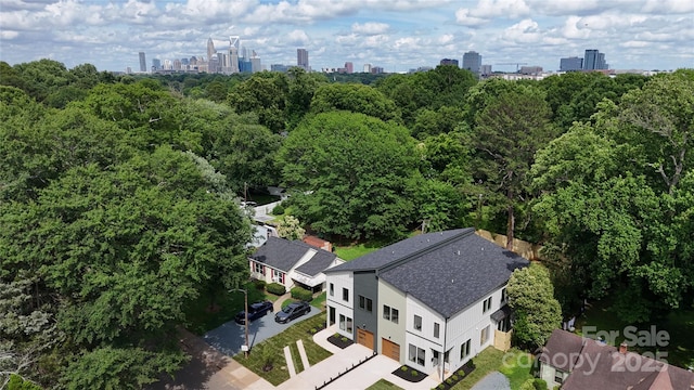 2733 Cowles Rd, Charlotte, NC 28208 - aerial view of city skyline