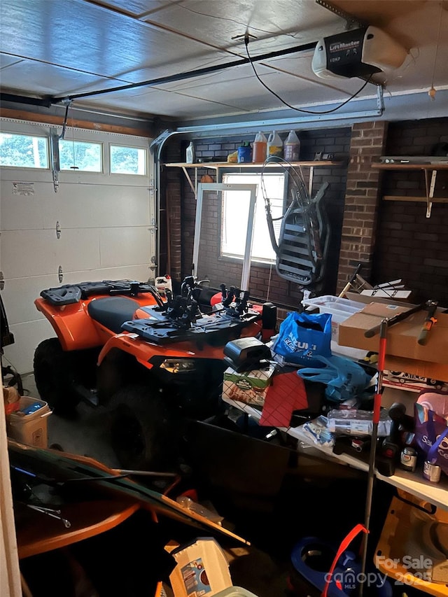 1250 Landsdowne Dr, Conover, NC 28613 - garage with a garage door opener