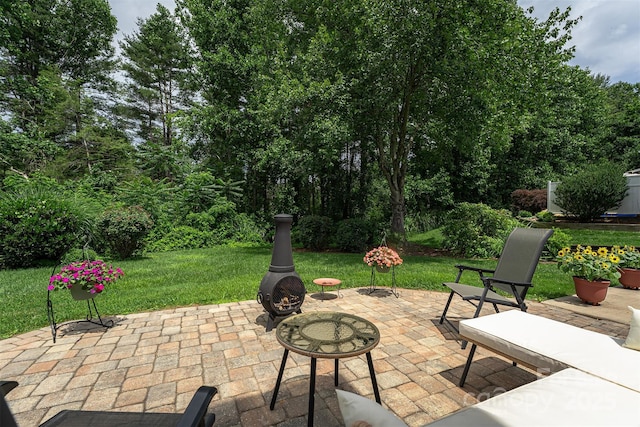 330 Stonehollow Rd, Fletcher, NC 28732 - view of patio / terrace