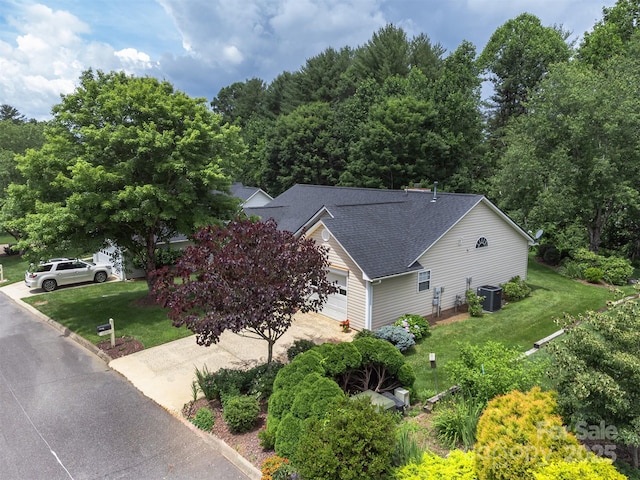 330 Stonehollow Rd, Fletcher, NC 28732 - aerial view of property and surrounding area
