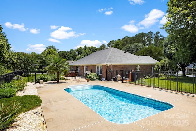 1958 Cameron Heights Cir, Denver, NC 28037 - view of pool featuring a patio and view of scattered trees