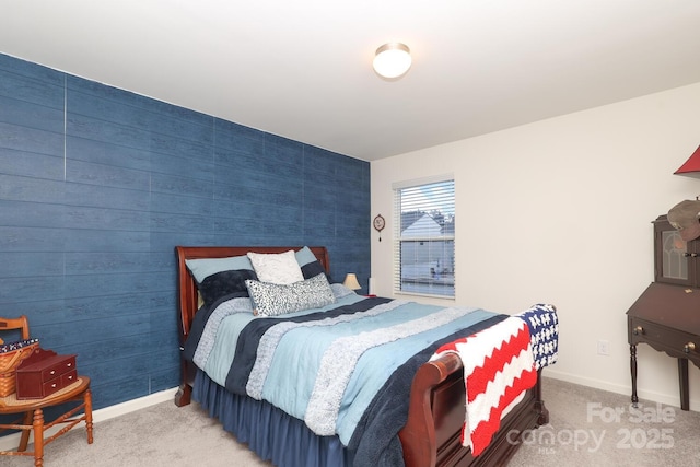 903 Von Buren Blvd, Rock Hill, SC 29730 - carpeted bedroom with baseboards and an accent wall