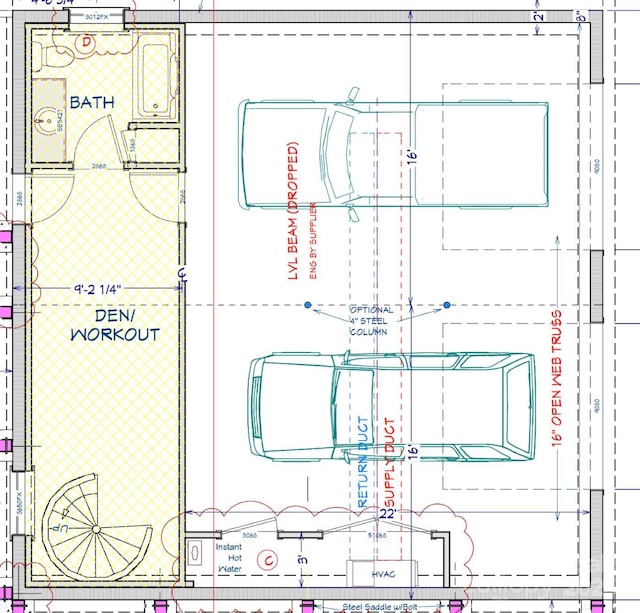 3565 Big Timber Dr, Sherrills Ford, NC 28673 - view of home floor plan