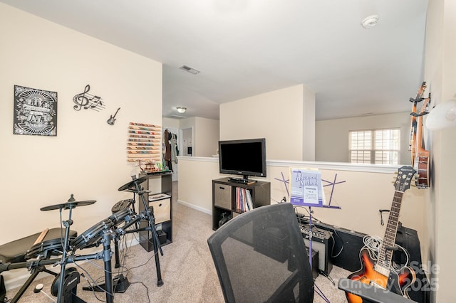 4703 David Cox Rd, Charlotte, NC 28269 - exercise room featuring carpet floors