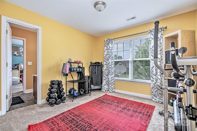 460 Clouds Way, Rock Hill, SC 29732 - exercise area with carpet floors and baseboards