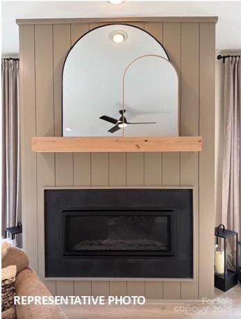 732 Falling Oak Aly Unit 22, Huntersville, NC 28078 - detailed view of a tiled fireplace