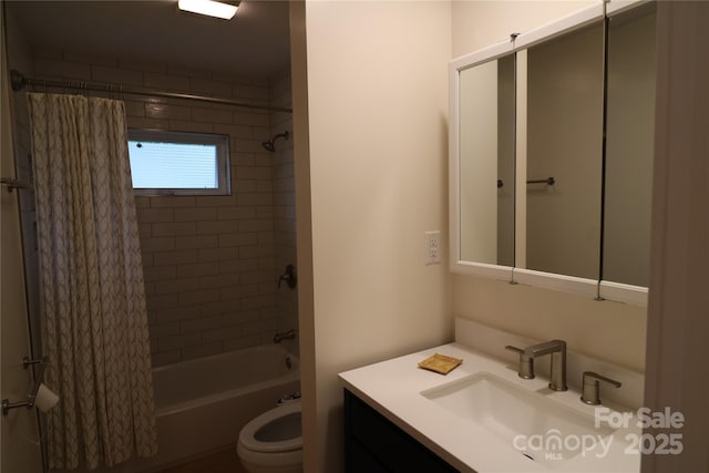 9 Oakland St, Weaverville, NC 28787 - bathroom featuring vanity and shower / bathtub combination with curtain