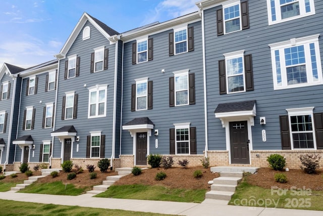 1204 May Apple Dr, Matthews, NC 28104 - view of property featuring brick siding
