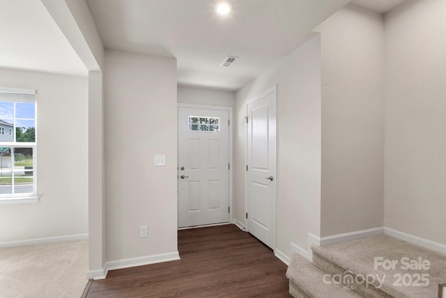 1204 May Apple Dr, Matthews, NC 28104 - entrance foyer featuring baseboards and wood finished floors