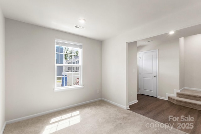 1204 May Apple Dr, Matthews, NC 28104 - unfurnished room featuring carpet and stairway