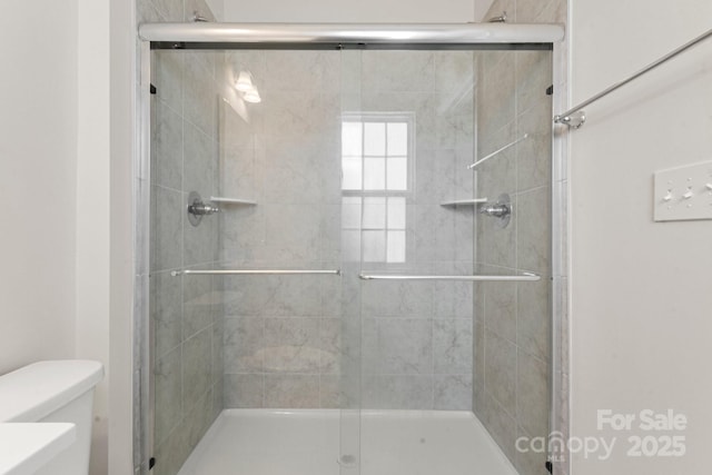 1204 May Apple Dr, Matthews, NC 28104 - full bath featuring a stall shower