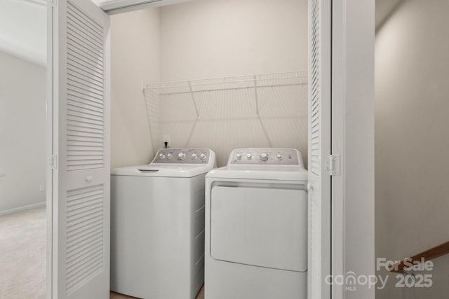 1204 May Apple Dr, Matthews, NC 28104 - washroom featuring independent washer and dryer