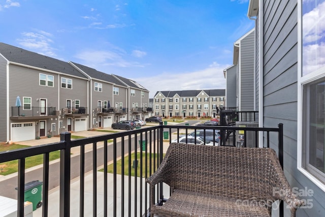 1204 May Apple Dr, Matthews, NC 28104 - balcony featuring a residential view
