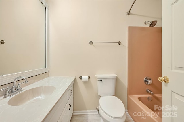 18 Golden Oaks Ln, Fletcher, NC 28732 - full bathroom featuring vanity and tub / shower combination