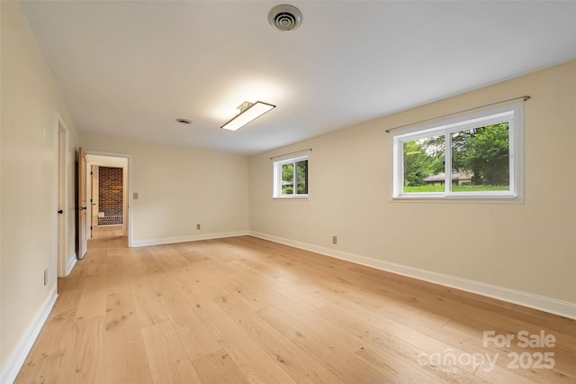 18 Golden Oaks Ln, Fletcher, NC 28732 - unfurnished room with light wood-style flooring