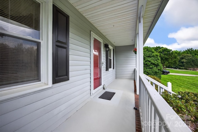 5445 Creekwood Dr, Salisbury, NC 28147 - view of porch