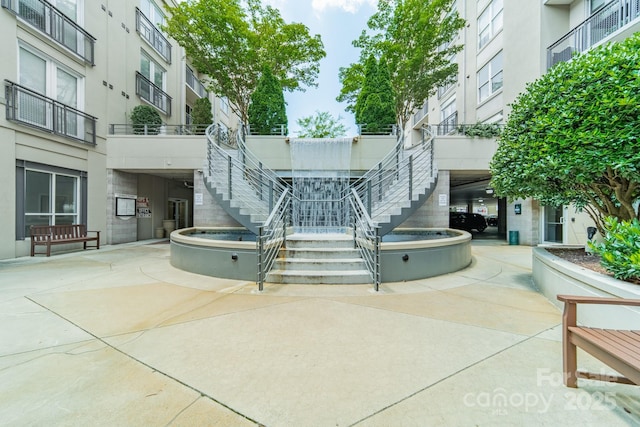 1315 E Blvd Unit 327, Charlotte, NC 28203 - view of property's community with stairway
