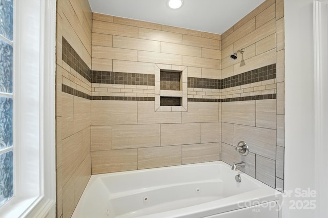 8782 Shepherd Ct, Hildebran, NC 28612 - full bath featuring a combined bath / shower with jetted tub