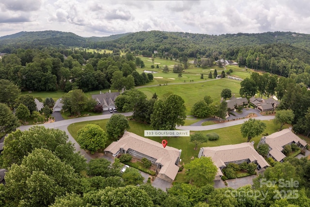 103 Golfside Dr, Flat Rock, NC 28731 - view of property location with a mountainous background and nearby suburban area