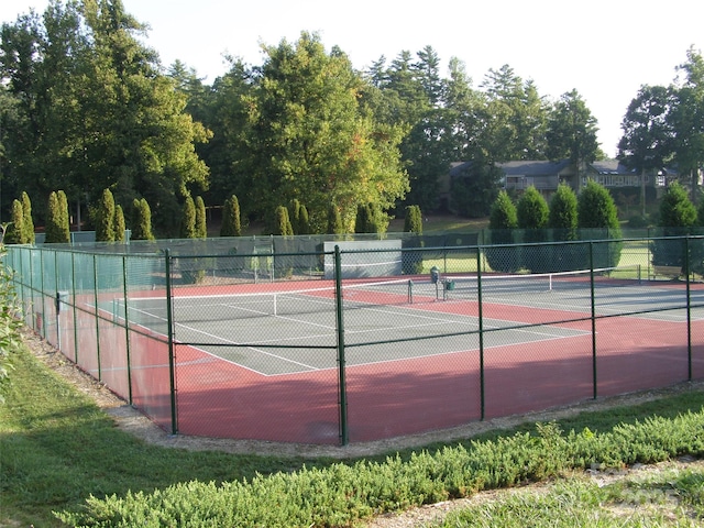 103 Golfside Dr, Flat Rock, NC 28731 - view of tennis court