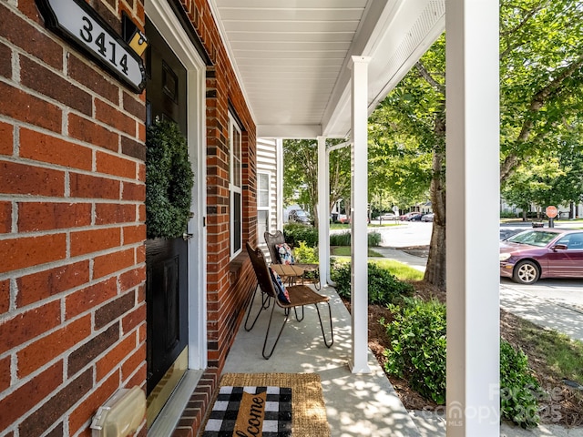 3414 Broadwick St, Charlotte, NC 28213 - view of covered porch