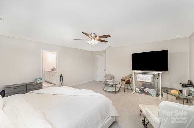 15636 Oleander Dr, Charlotte, NC 28278 - bedroom with carpet floors and ceiling fan