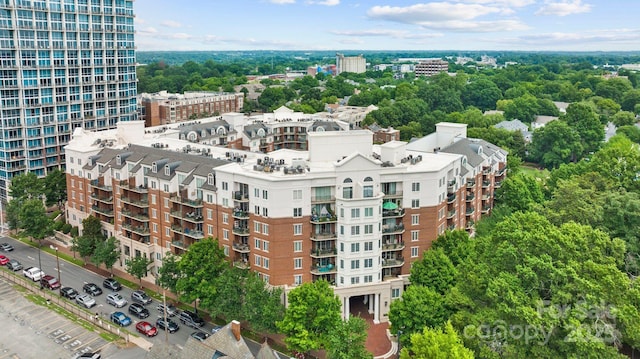300 W 5th St Unit 617, Charlotte, NC 28202 - drone / aerial view of apartment complex / building