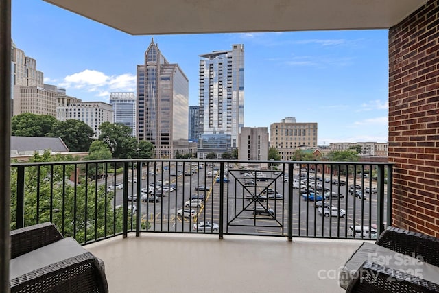 300 W 5th St Unit 617, Charlotte, NC 28202 - balcony featuring a view of city
