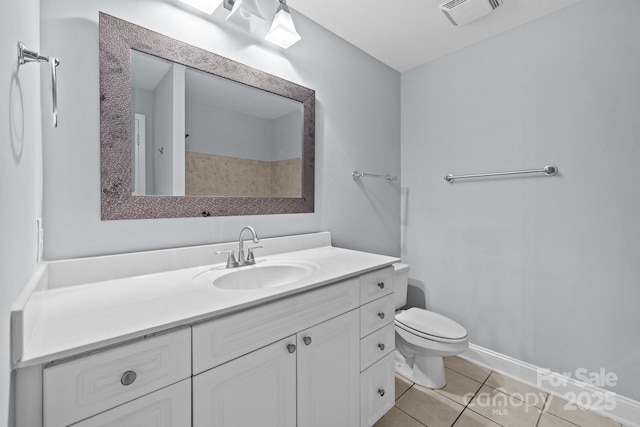 300 W 5th St Unit 617, Charlotte, NC 28202 - full bath featuring vanity, tile patterned floors, and a shower