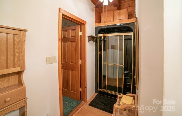 1465 Ohennesy Ln Unit 12, 13, 14, 15, Lenoir, NC 28645 - corridor with wood finished floors