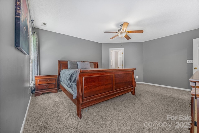 241 Chestnut Ave, Tega Cay, SC 29708 - bedroom featuring carpet floors and ceiling fan