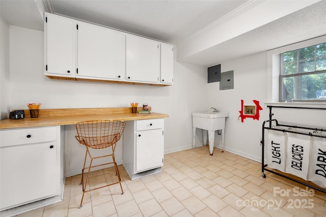 6259 River Cabin Ln, Charlotte, NC 28278 - laundry area with an office area and electric panel