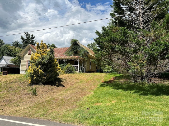 6268 Hudlow Rd, Union Mills, NC 28167 - view of green lawn