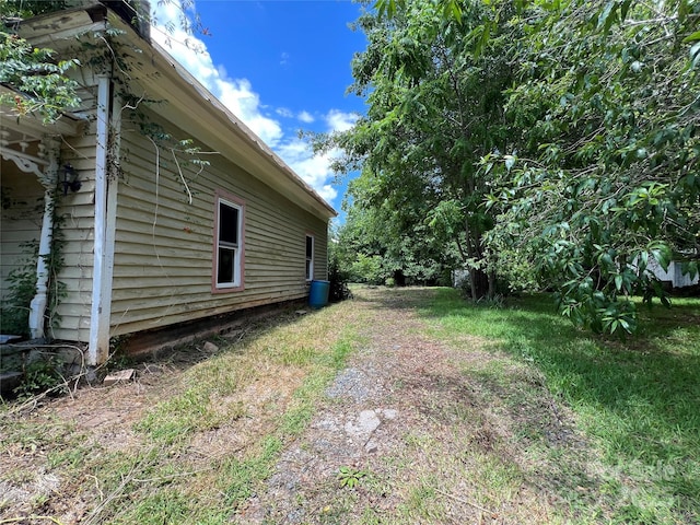 6268 Hudlow Rd, Union Mills, NC 28167 - view of yard