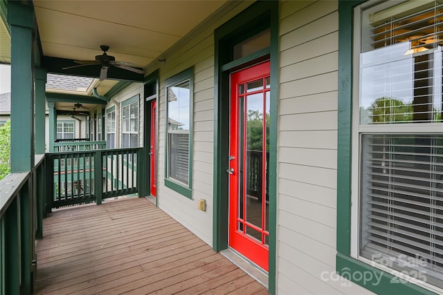 9 Kenilworth Knl, Asheville, NC 28805 - porch with a ceiling fan
