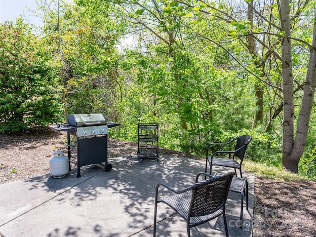 9 Kenilworth Knl, Asheville, NC 28805 - view of patio / terrace featuring grilling area