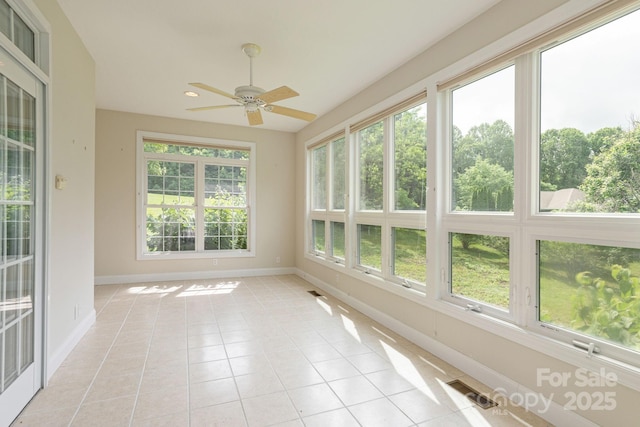 35 Stonecrest Ct, Flat Rock, NC 28731 - unfurnished sunroom with tile patterned flooring and recessed lighting